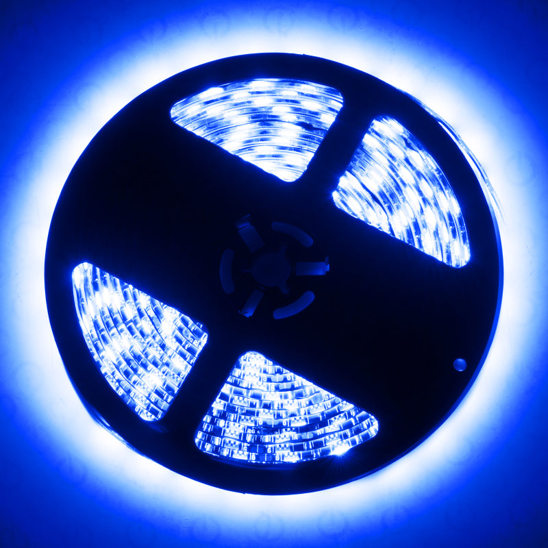 Oracle Exterior Black Flex LED Spool - Blue