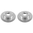 Power Stop 11-16 BMW 528i Rear Evolution Drilled & Slotted Rotors - Pair