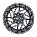 Weld Off-Road W117 20X9 Fulcrum 6X135 6X139.7 ET00 BS5.00 Gloss Black MIL 106.1