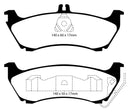 EBC 99-02 Mercedes-Benz M-Class (ML) ML320 3.2 Greenstuff Rear Brake Pads