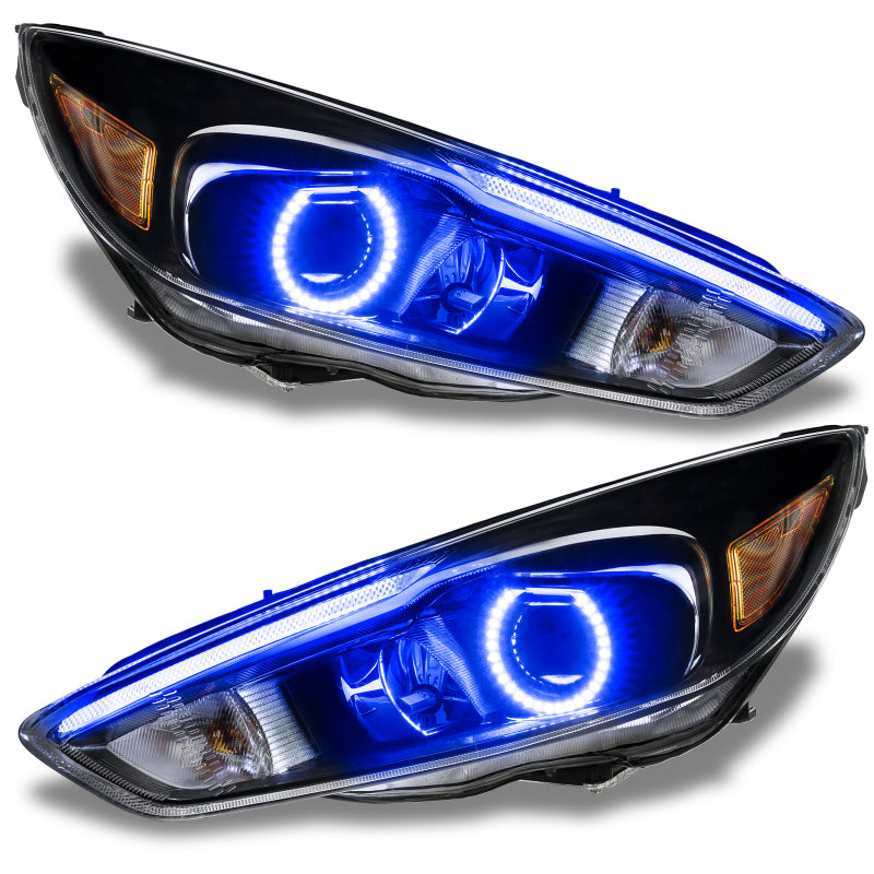 Oracle 15-17 Ford Focus RS/ST DRL Upgrade w/ Halo Kit - ColorSHIFT w/ 2.0 Controller