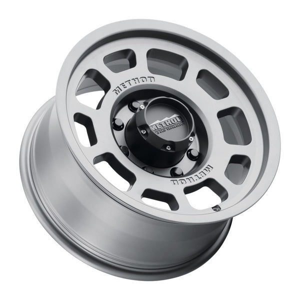 Method MR705 17x8.5 0mm Offset 8x170 130.81mm CB Titanium Wheel