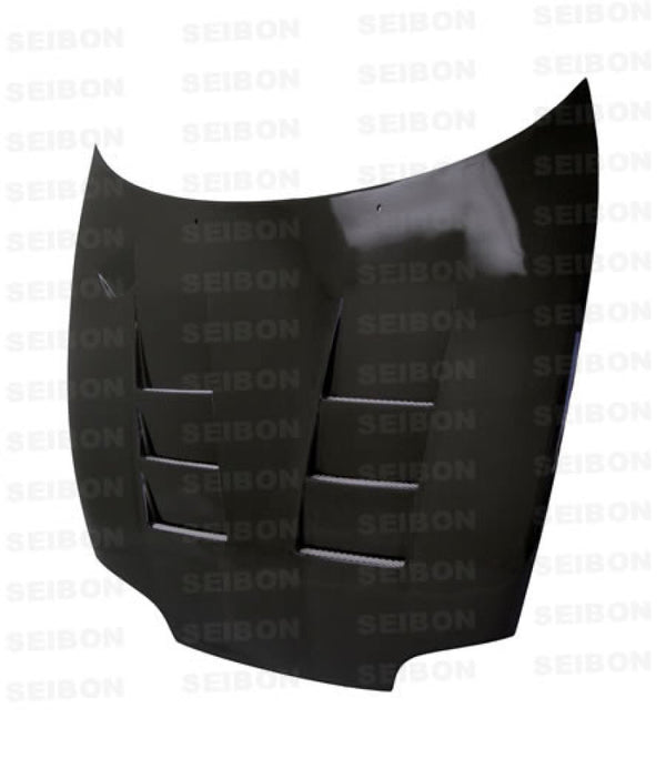 Seibon 93-98 Toyota Supra (JZA80L) TS Style Carbon Fiber Hood