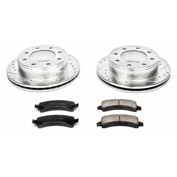 Power Stop 03-17 Chevrolet Express 2500 Rear Z23 Evolution Sport Brake Kit