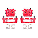Power Stop 16-17 Subaru Crosstrek Front Red Calipers w/Brackets - Pair