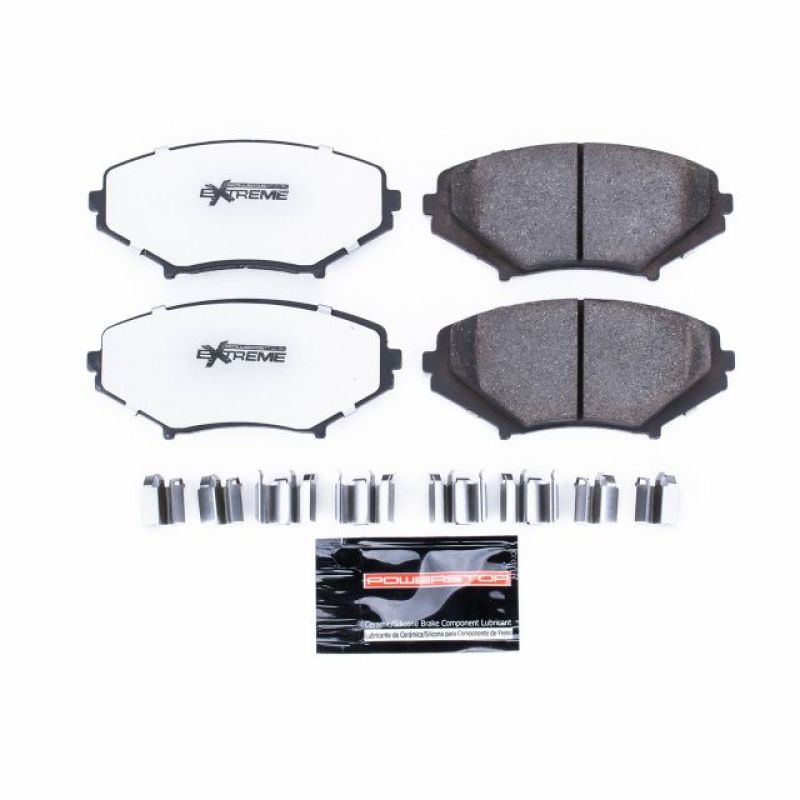 Power Stop 04-11 Mazda RX-8 Front Z26 Extreme Street Brake Pads w/Hardware