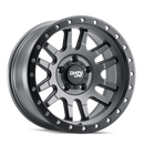 Dirty Life 9309 Canyon Pro 17x9/6x139.7 BP/-12mm Offset/106mm Hub Satin Graphite Wheel - Beadlock