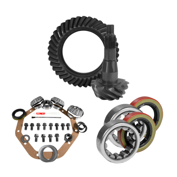 Yukon 9.25in CHY 3.91 Rear Ring & Pinion Install Kit 1.62in ID Axle Bearings and Seal