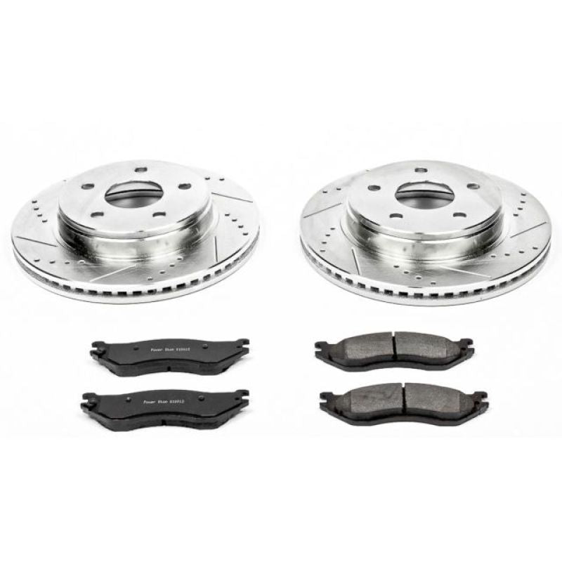 Power Stop 04-06 Dodge Durango Front Z23 Evolution Sport Brake Kit