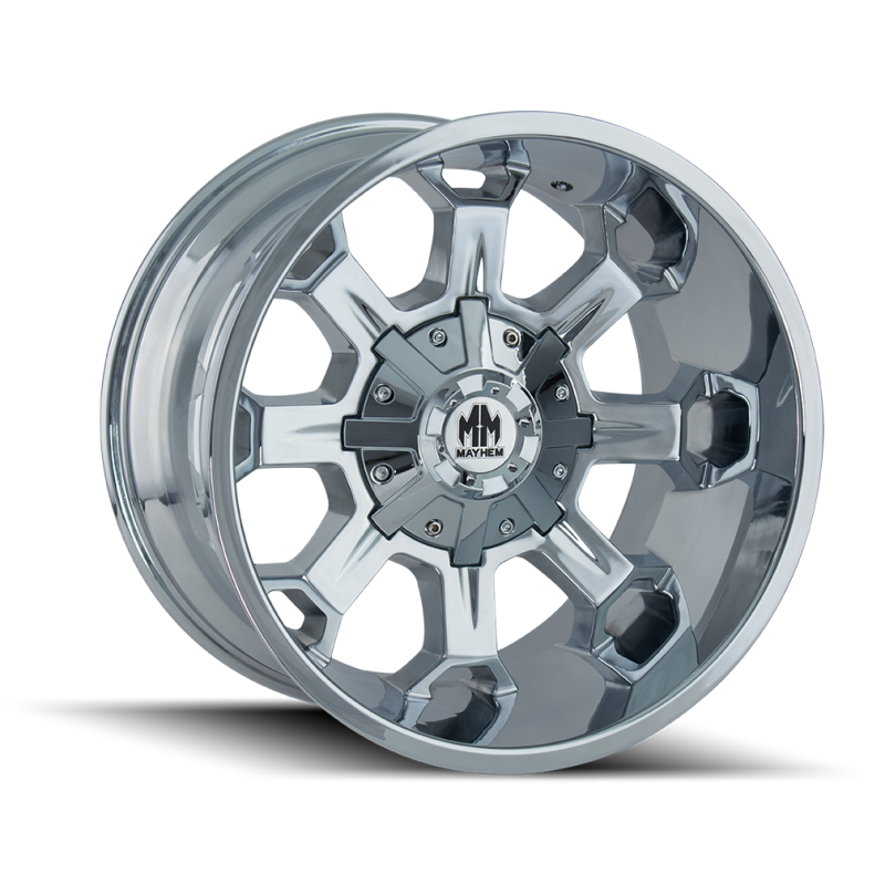 Mayhem 8105 Combat 20x9 / 5x150 BP / 18mm Offset / 110mm Hub Chrome Wheel