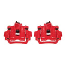 Power Stop 03-09 Toyota 4Runner Rear Red Calipers w/Brackets - Pair
