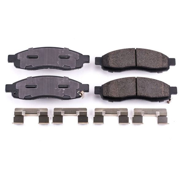 Power Stop 04-05 Infiniti QX56 Front Z17 Evolution Ceramic Brake Pads w/Hardware