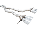 AWE Track Edition Catback Exhaust for BMW G8X M3/M4 - Chrome Silver Tips