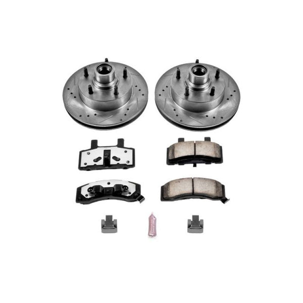 Power Stop 87-93 Ford E-150 Front Z36 Truck & Tow Brake Kit