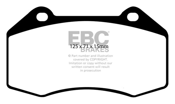 EBC 08-10 Chevrolet Cobalt SS Bluestuff Front Brake Pads