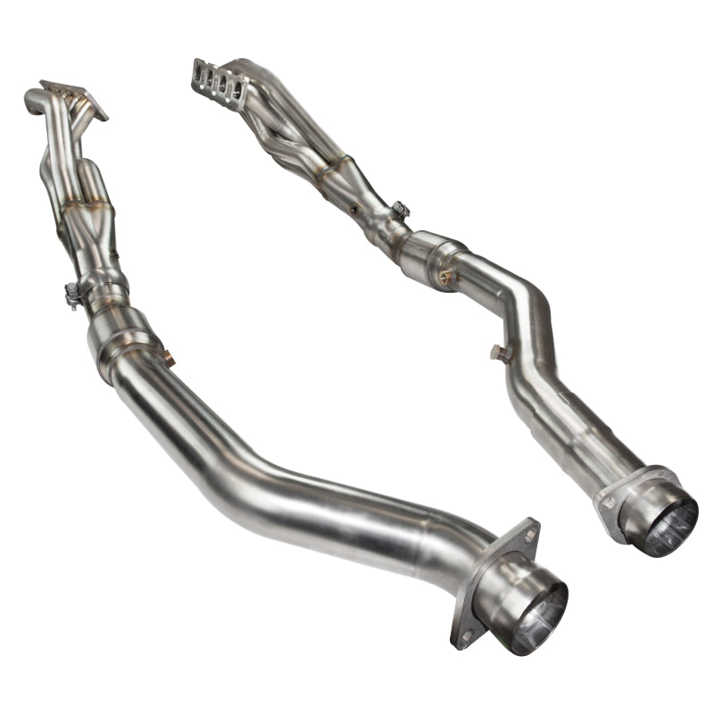 Kooks 2012+ WK2 Jeep Grand Cherokee SRT8 6.4L 1-7/8in x 3in SS Long Tube Headers - Cat SS Conn Pipe