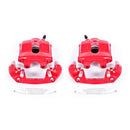 Power Stop 92-98 BMW 318i Front Red Calipers w/Brackets - Pair
