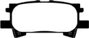 EBC 04-07 Lexus RX330 3.3 Ultimax2 Rear Brake Pads