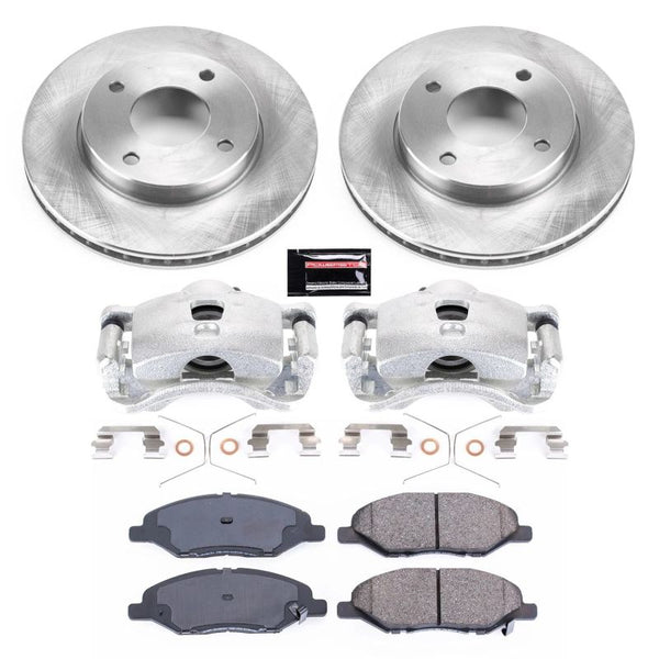 Power Stop 09-11 Nissan Versa Front Autospecialty Brake Kit w/Calipers