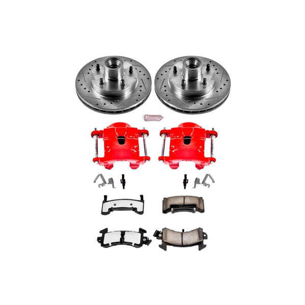 Power Stop 79-81 Buick Century Front Z36 Truck & Tow Brake Kit w/Calipers