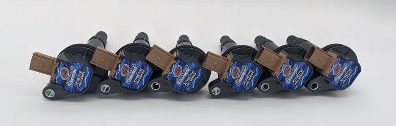 Granatelli 11-16 Ford EcoBoost 3.5TT Hi-Perf Coil-On-Plug Wire Conn Kit w/Coil Packs (65K Volts)