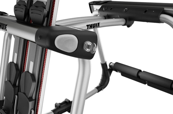 Thule Tram Ski/Snowboard Rack (Req. Thule Hanging Hitch Bike Rack to Mount) - Black/Silver