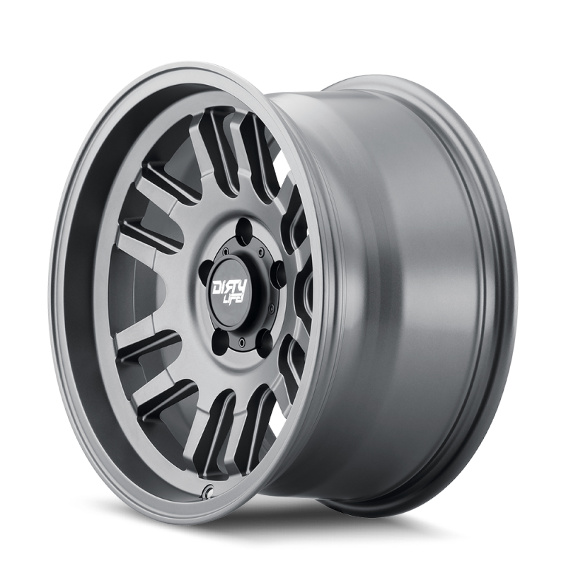 Dirty Life 9310 Canyon 17x9 / 6x139.7 BP / 0mm Offset / 106mm Hub Satin Graphite Wheel