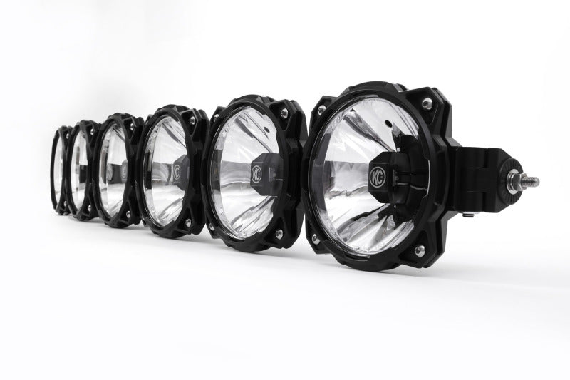 KC HiLiTES Yamaha YXZ1000R 39in. Pro6 Gravity LED 6-Light 120w Combo Beam Overhead Light Bar System