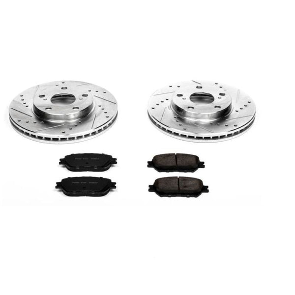 Power Stop 02-06 Toyota Camry Front Z23 Evolution Sport Brake Kit