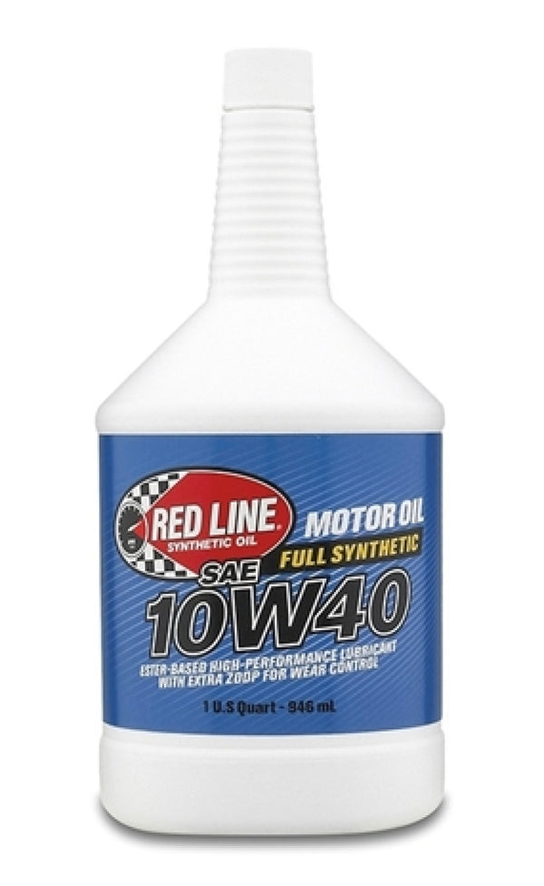 Red Line 10W40 Motor Oil Quart - Case of 12