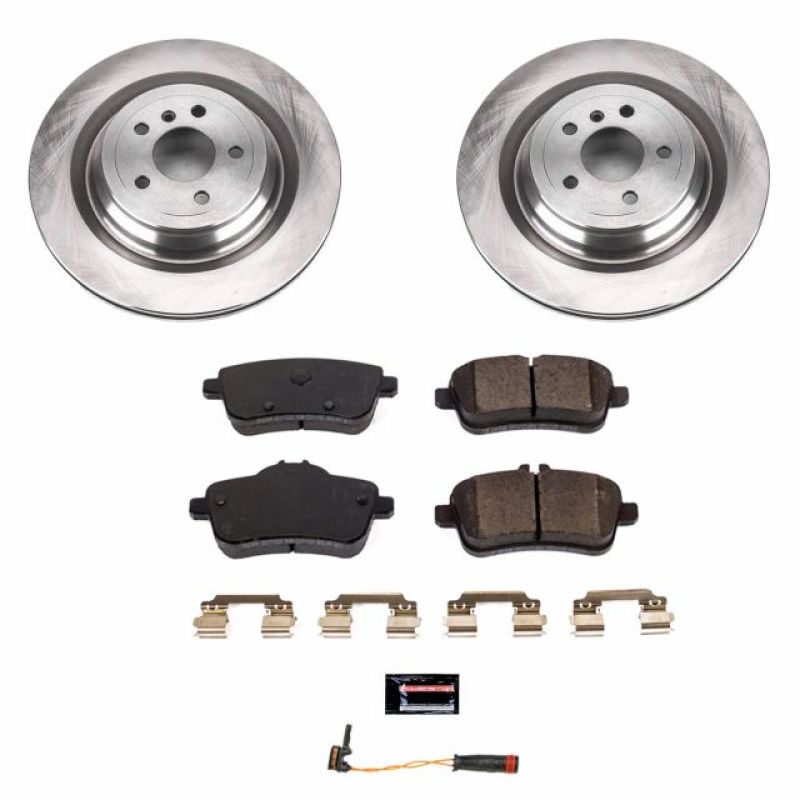 Power Stop 17-18 Mercedes-Benz GLS450 Rear Autospecialty Brake Kit