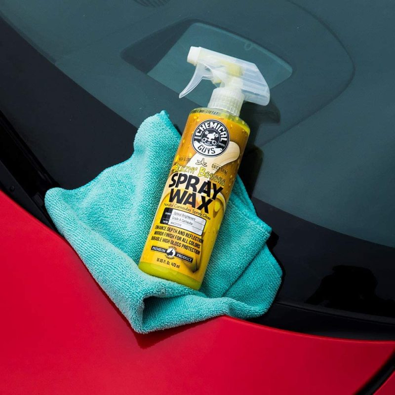 Chemical Guys Blazin Banana Carnauba Spray Wax - 16oz - Case of 6