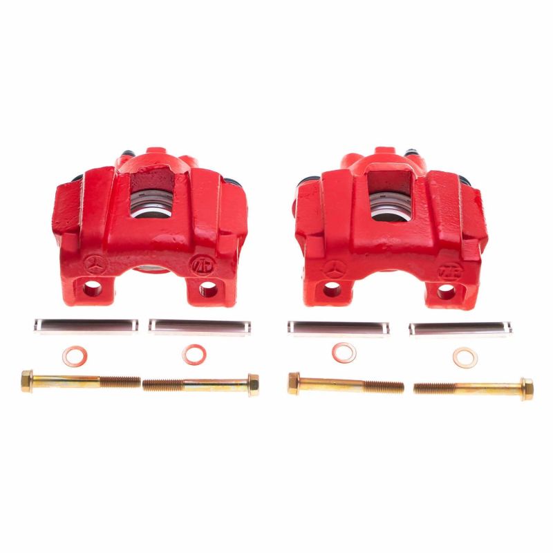 Power Stop 98-03 Mercedes-Benz ML320 Rear Red Calipers - Pair