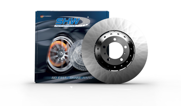 SHW 98-00 Mercedes-Benz C43 AMG 4.3L Left Front Smooth Lightweight Brake Rotor