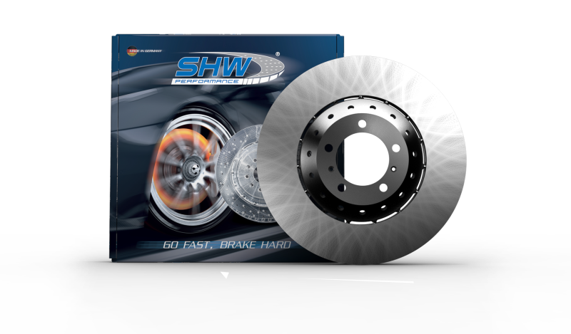 SHW 20-21 Ford Mustang Shelby GT500 5.2L Rear Smooth Lightweight Brake Rotor