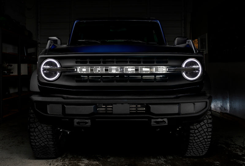 Oracle 2021 Ford Bronco DRL Upgrade w/ Halo Kit - ColorSHIFT w/ BC1 Controller