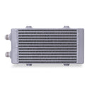 Mishimoto Universal Small Bar and Plate Dual Pass Silver Oil Cooler