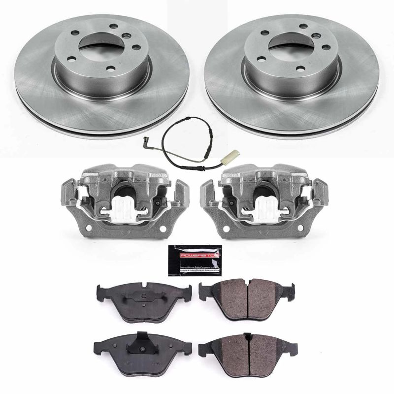 Power Stop 08-10 BMW 328i Front Autospecialty Brake Kit w/Calipers