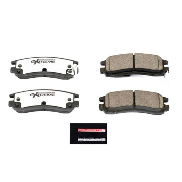 Power Stop 08-09 Buick Allure Rear Z26 Extreme Street Brake Pads w/Hardware