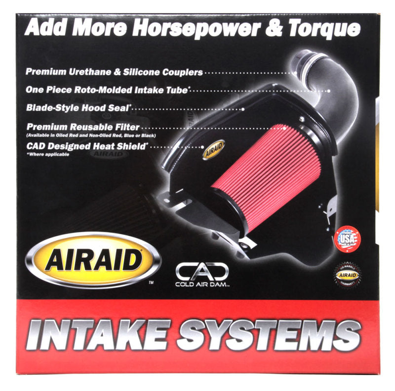 Airaid 05-09 Mustang GT 4.6L MXP Intake System w/ Tube (Dry / Red Media)