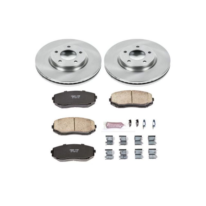 Power Stop 07-09 Ford Edge Front Autospecialty Brake Kit