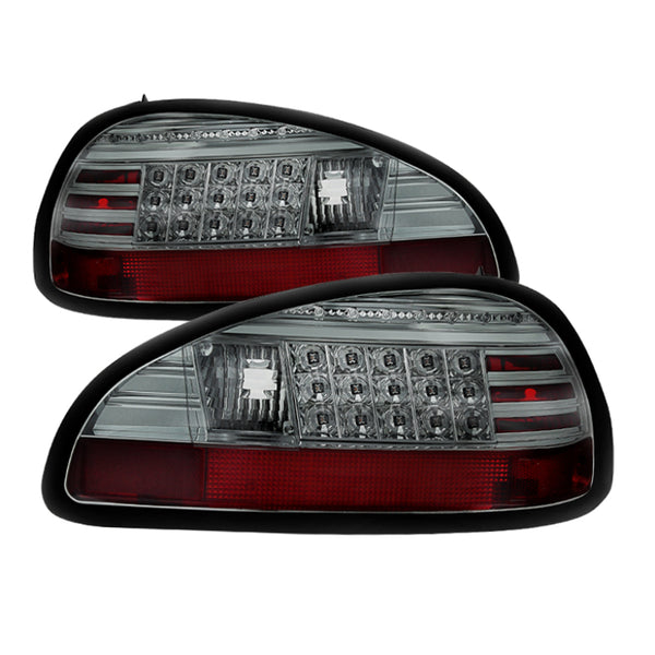 Spyder Pontiac Grand Prix 97-03 LED Tail Lights Smoke ALT-YD-PGP97-LED-SM