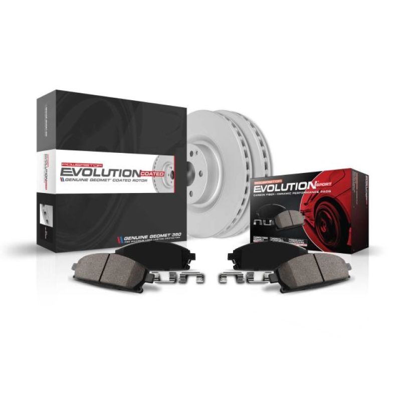 Power Stop 14-16 BMW 228i Front Z23 Evolution Sport Coated Brake Kit