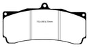 EBC Brakes Yellowstuff Performance Brake Pads