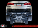 AWE Tuning 18-19 BMW F90 M5 SwitchPatch Cat-Back Exhaust- Black Diamond Tips