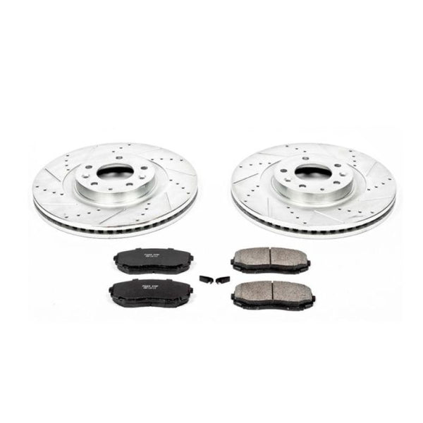 Power Stop 07-15 Mazda CX-9 Front Z23 Evolution Sport Brake Kit