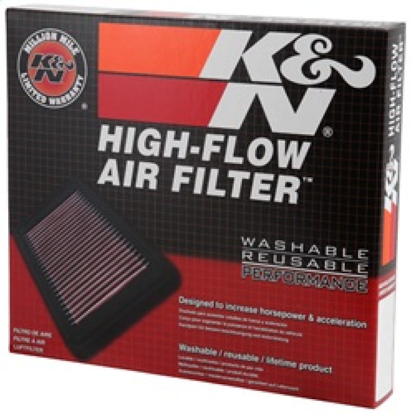 K&N 2018 Jeep Grand Cherokee V8-6.2L F/I Replacement Drop In Air Filter