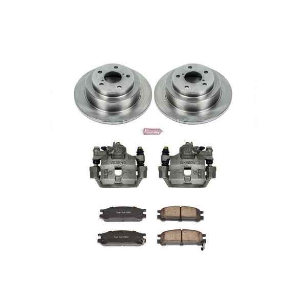 Power Stop 93-96 Subaru Impreza Rear Autospecialty Brake Kit w/Calipers