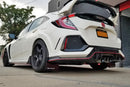 Rally Armor 17-21 Honda Civic Type R Black UR Mud Flap w/ Dark Grey Logo