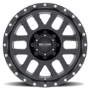 Method MR306 Mesh 18x9 -12mm Offset 8x6.5 130.81mm CB Matte Black Wheel